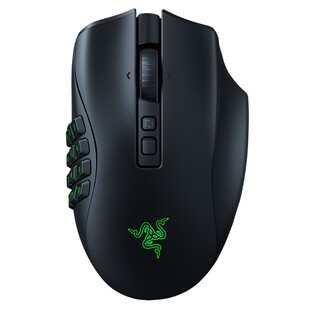 Razer雷蛇那伽梵蛇V2专业版Pro可更换侧键MMORPG电脑游戏无线鼠标