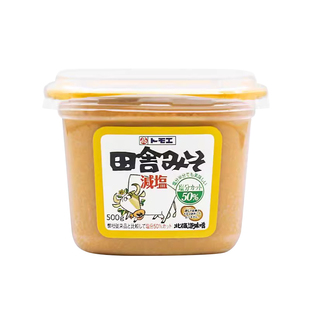 日本进口日式味增酱福山田舍味增汤白赤味增酱调料汤酱500g铃食品