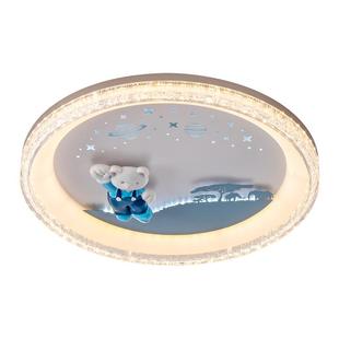 帕莎 卧室灯吸顶灯 现代简约男孩房间女孩圆形设计感儿童房灯具