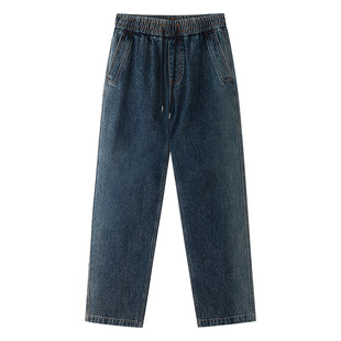 [商场同款]美特斯邦威牛仔裤男秋冬新款潮流休闲渐变直筒长裤