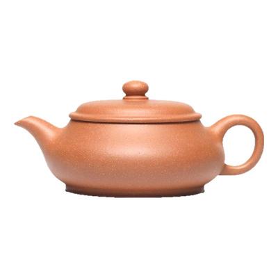 宜兴黄降坡泥半手工紫砂壶明炉