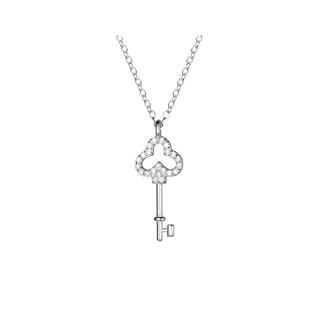 【自营】daisy beautyS925纯银镀14K金项链女古董感钥匙轻奢法式