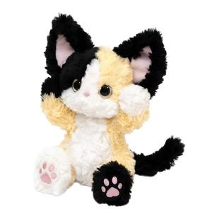 普莱美JMPRIME三花小贝蒂BETTY德文猫毛绒玩具猫咪玩偶新年礼物