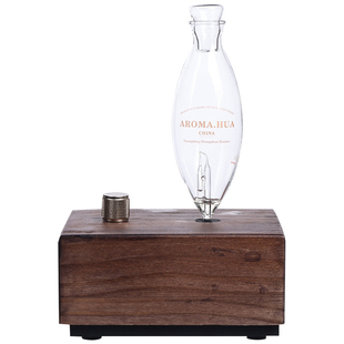 无水香薰机冷香仪纯精油专用木质复古二流体雾化扩香自动喷香氛机