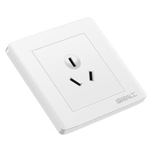 国际电工家用墙壁电源开关插座面板86型16A空调三孔3插多控热水器