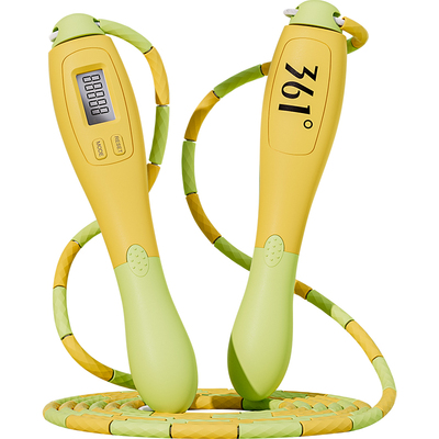 361度儿童初学专用计数竹节跳绳