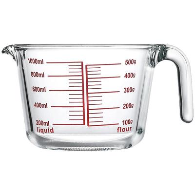 耐热玻璃带刻度量杯微波炉烤箱