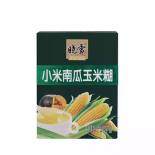 晓雪玉米糊400g盒装小南瓜玉米糊山药葛根玉米富硒山药玉米糊袋装