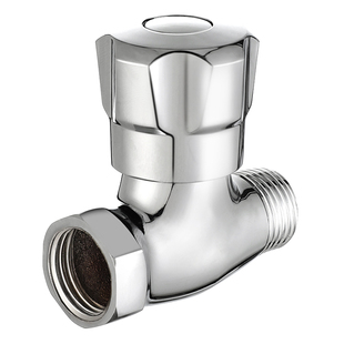 304不锈钢直通角阀外丝水龙头阀门旋转内外丝家用全铜开关4分直阀