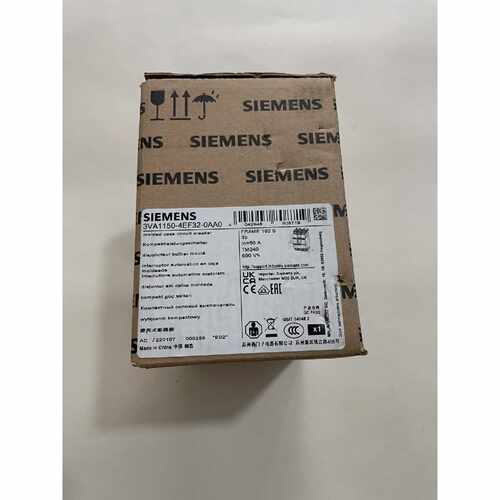 塑壳配电保护断路器，型号3VA1150-4EF32-0询价