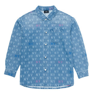 【自营】MLB外套男装女装新款情侣运动服休闲时尚潮流长袖衬衫