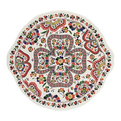 【新品】法国进口GIEN四叶草陶瓷餐盘餐碗茶杯碟礼品法国制造