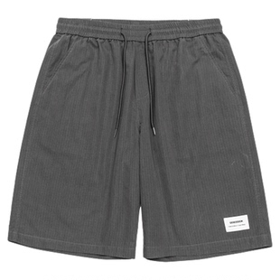 GOGOSOON夏季新款短裤男170g直筒工装户外潮流青少年宽松五分裤Q