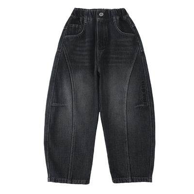 【送运费险】男童加绒牛仔裤