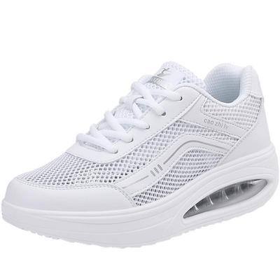 操之律休闲舒适摇摇鞋圆头网面鞋