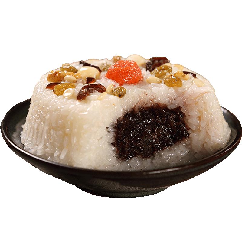 五芳斋八宝饭豆沙紫糯米饭年味早餐坚果豆沙甜经典糯米饭方便速食