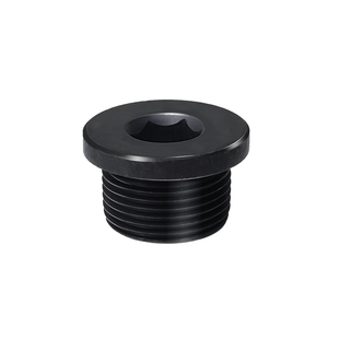 碳钢内六角法兰面堵头螺塞丝堵油塞闷头喉塞英制G1/2分3/4分6分寸