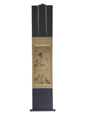 是名一鹿日式茶挂装饰画