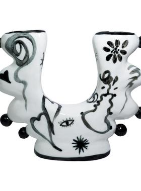 wallpaperstore双口花瓶高级感