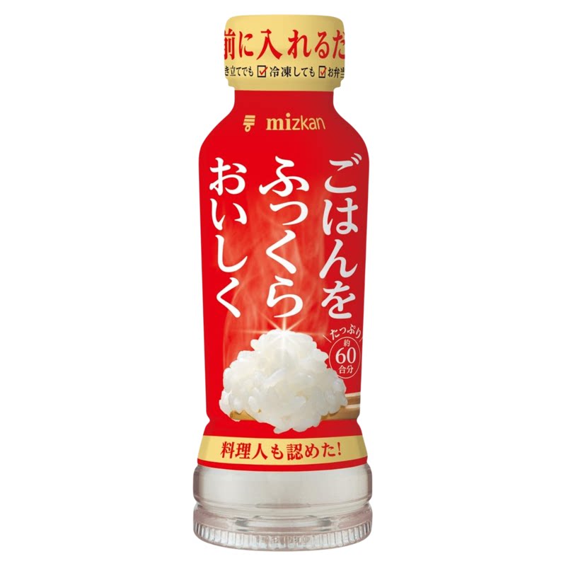 速发日本米饭蓬松柔软可口的秘诀酱类调料