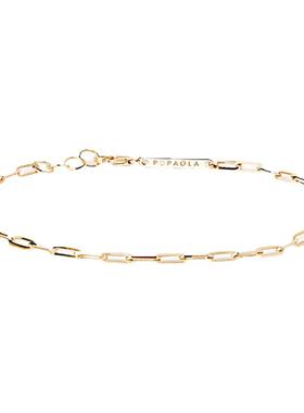 PDPAOLA女纯银十字路轻奢手链