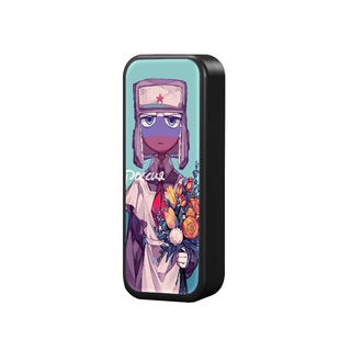 新款countryhumans周边ch指纹触控密码解锁文具盒男孩铅笔盒定制