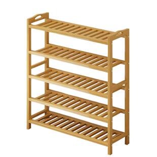 鞋架简易家用入户经济型出租房宿舍门口鞋柜简约木质多层架子收纳