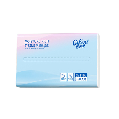 可心柔婴儿云柔巾110抽1包