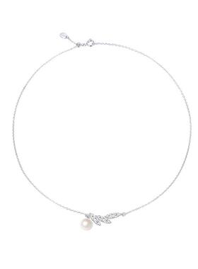 JOOMiLiM茱蜜摇滚金属可调节仿珍珠宝仕奥莎水晶项链女生日礼物