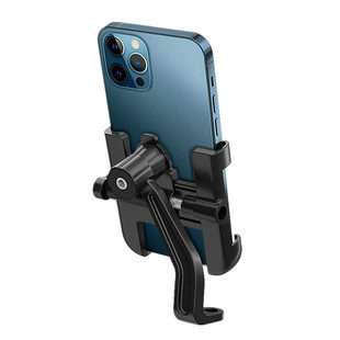 铝合金电动车手机架导航支架摩托车外卖骑手车载自行车手机机支架