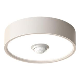 明装人体感应灯家用走廊过道灯入户玄关灯楼道吸顶红外线雷达筒灯