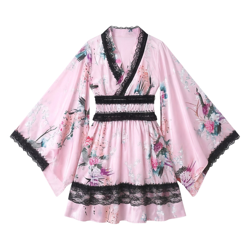 和服短裙时尚亮片演出服