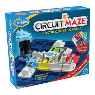 【自营】ThinkFun电路迷宫益智思维玩具专注力桌游6岁+儿童游戏