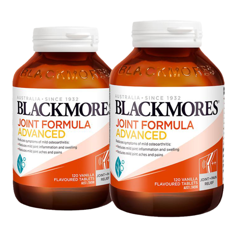 澳佳宝BLACKMORES维骨力软骨素强化配方关节120片*2舒缓官方正品