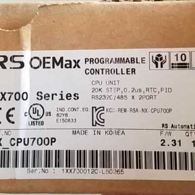 议价全新韩国三星PLC N700 series NX-CPU700P 现货