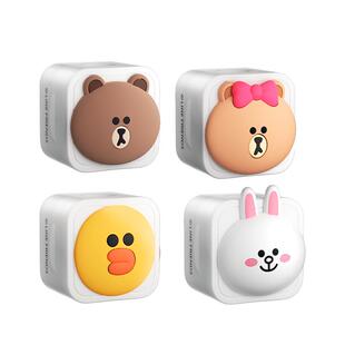 磁吸理线器数据线收纳固定桌面整理集线器家用壁挂充电器收纳卡扣