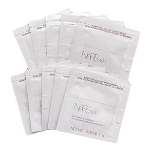 Nars娜斯流光美肌柔润保湿霜1ml片装妆前隔离大白霜小样