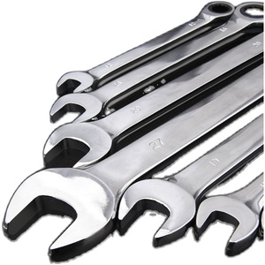 棘轮扳手快速扳手开口梅花两用扳手套装双向汽修快板五金扳手工具