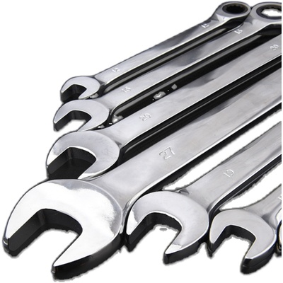 棘轮扳手快速开口梅花两用