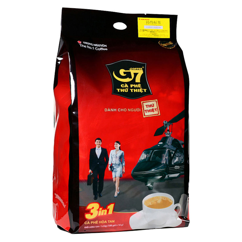中原G7越南版特浓原味咖啡1600g