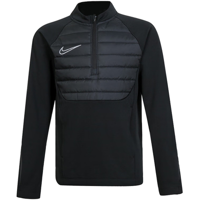 Nike/耐克正品新款大童夹棉半拉链长袖运动训练服FJ6181-010