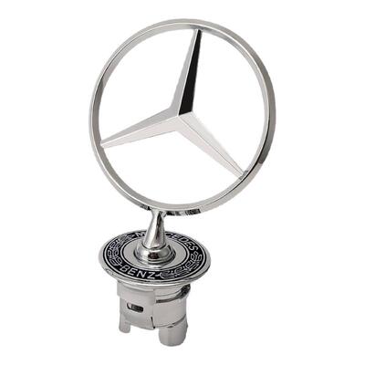 奔驰立标引擎盖车标原厂