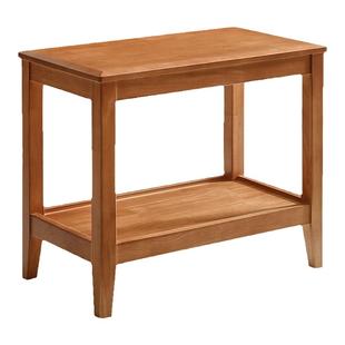 家逸沙发边几客厅侧边柜简约角几家用床头小桌子实木可移动小茶几