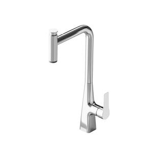 unaxi-S1厨房龙头304不锈钢防溅龙头铜芯可抽拉万向旋转冷热龙头