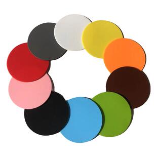 圆形防滑硅胶杯垫隔热垫碗垫加厚防水茶杯垫创意酒店KTV餐桌垫子