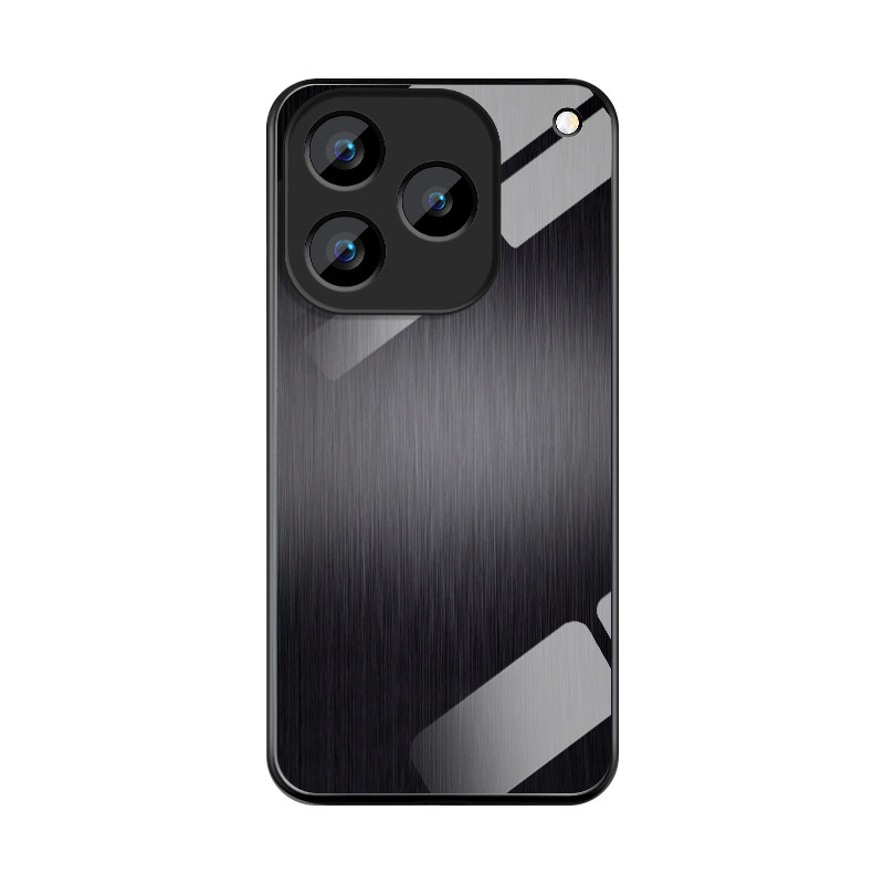适用iQOO16手机壳新款vivo iqoo16钢化玻璃镜面保护套iq0016镜头全包防摔磨砂硬壳男女生简约高级金属质感