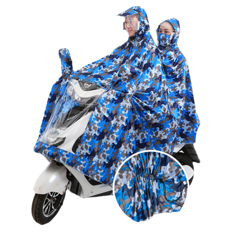 雨之音电动电瓶车双人加大成人