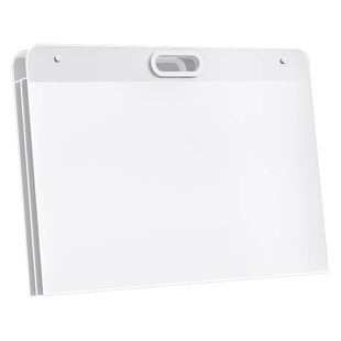 得力4K画稿手提袋素描纸大海报8K收集册小学生奖状儿童美术绘画作品集收藏画夹整理册创意透明清新A3资料册