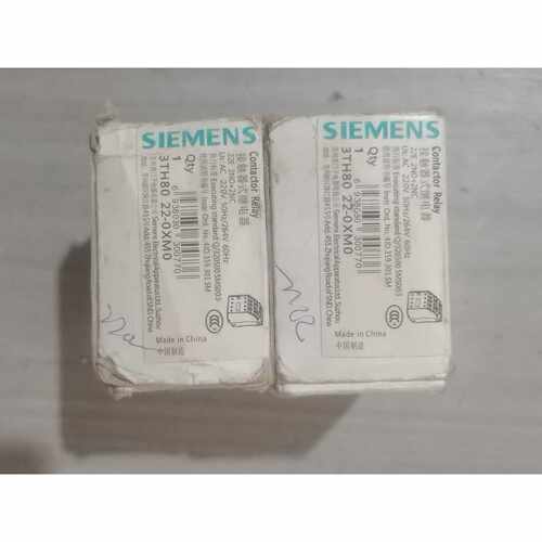 下单前咨询西门子接触器式继电器3TH80 22-0XM0，2个全新原装