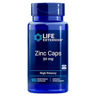 美国原装LifeExtension补锌元素柠檬酸锌50毫克OptiZinc免疫力